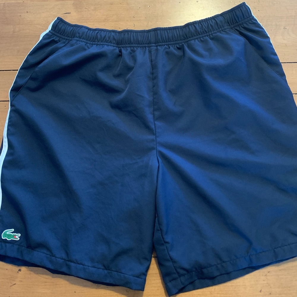 Lacoste Sport Mens Tennis Shorts with Pockets Size XL